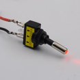thumbnail image 4 of RYRDWP 12V 20A Red LED Car Auto Light Toggle Rocker Switch 3Pin, 4 of 4