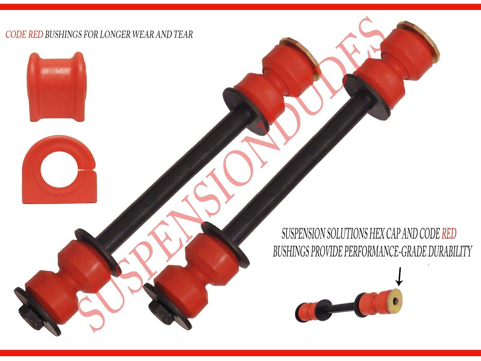 4PC Suspension Stabilizer LINKS Bushing Kit MAZDA 9810 B2300 B2500 B3000 B4000