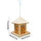 thumbnail image 3 of pstuiky Comedero para pájaros para exteriores paisajismo alimentación de aves forestales comedero automático con suspensión resistente a la lluvia., 3 of 7