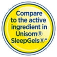 thumbnail image 5 of Equate Maximum Strength Nighttime Sleep-Aid Diphenhydramine HCl Sleep Support Softgels, 50 mg, 100 Count, Compare to Unisom® SleepGel®s Active Ingredient, 5 of 11