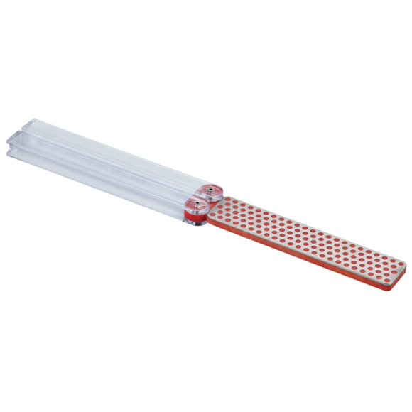 Diafold FWF Affûteur Simple Face Diamond, 4.33 X 7/8 X 0.2 Po, 4.33 Po L X 7/8 Po L, Rouge