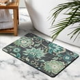 thumbnail image 3 of Modern Collection Non-Slip Floral Area Rug | Distinctive 20x32 inch Vintage Design | Perfectly Complements Living Room, Bathroom Decor, 3 of 5
