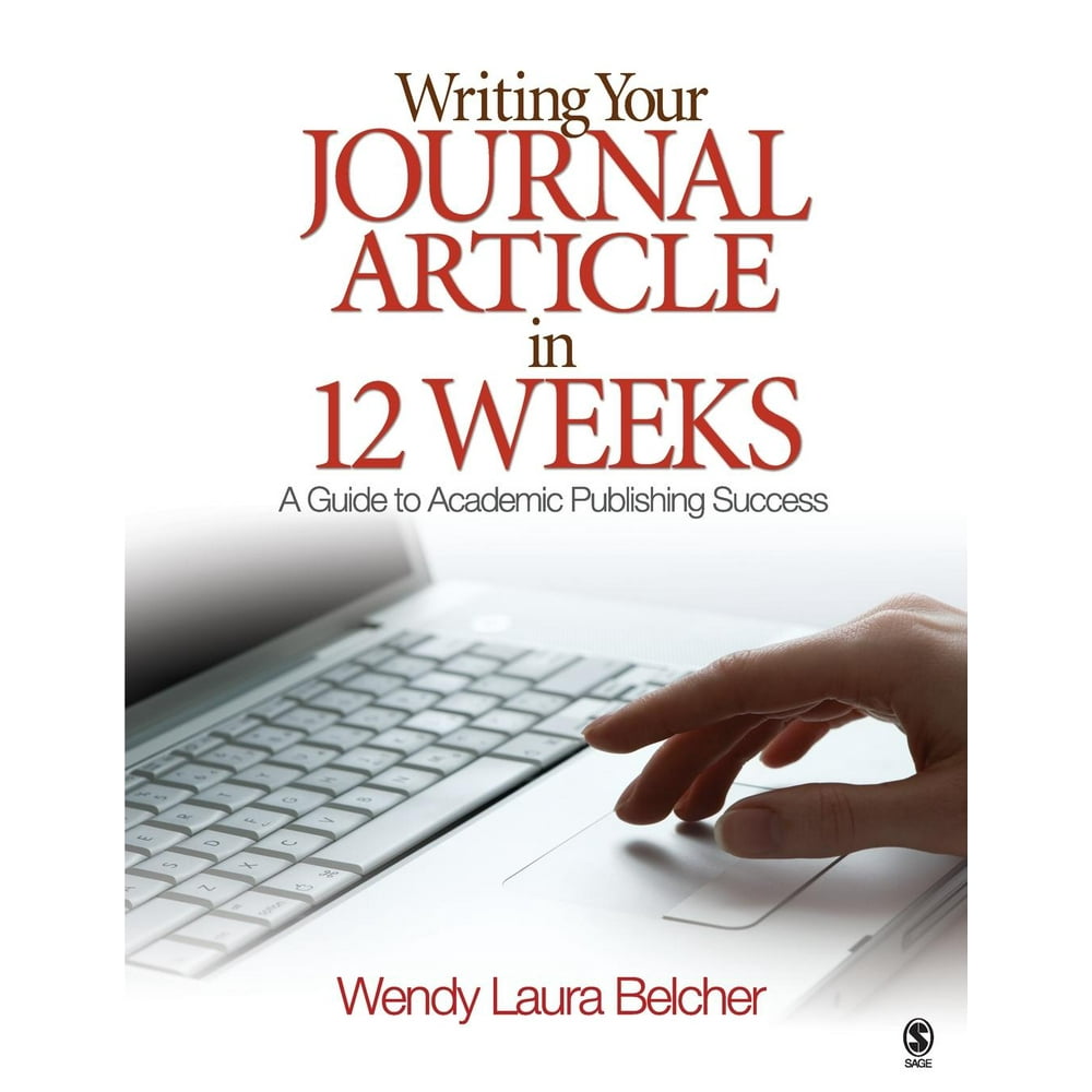write a journal article in 12 weeks