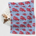 thumbnail image 6 of Yiaed Cartoon Lobsters 2 Print Dog Blankets-Cat Blanket Washable for Couch Protection,Puppy Blanket, Soft Plush Reversible Throw Furniture Protector-Medium, 6 of 8