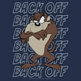thumbnail image 2 of Men's Looney Tunes Taz Back Off  Graphic T-Shirt, 2 of 4