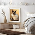 thumbnail image 6 of Diamond Art Kit for Adults, Siamese Cat Bright Blue Eyes Diamond Painting for Adults Beginners, DIY Diamond Art Painting Kits, 5D Diamond Painting Crafts for Home Decor 12x16 Frameless, 6 of 7