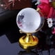 thumbnail image 3 of Mini Round Earth Globe World Map Crystal Glass Clear Stand Desk Decoration Gifts, 3 of 5