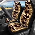 thumbnail image 2 of HUISEFOR 4 Pack Duck Camo Car Seat Covers Full Set Breathable Elastic Front and Back Seat Covers Protectors, Comfortable Soft, Easy to Installation, Universal Fit for Cars SUV, 2 of 7