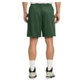 thumbnail image 2 of Mens Double-Layer Classic Mesh Polyester Short Forest Green 4X-Large, 2 of 8