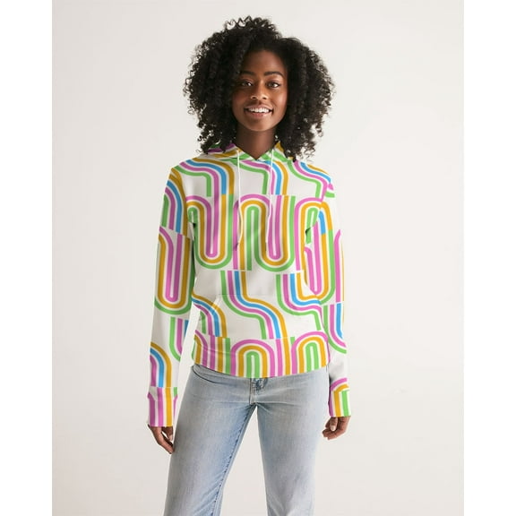 Glow up Gear color swirls Women's Hoodie