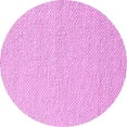 thumbnail image 1 of Ahgly Company Indoor Round Solid Pink Modern Area Rugs, 6' Round, 1 of 4