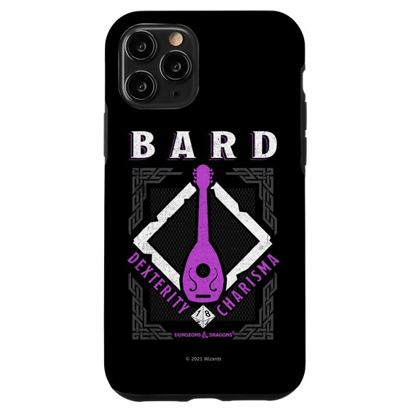 Funda de teléfono Dungeons & Dragons Bard Dexterity & Charisma para iPhone 11 Pro