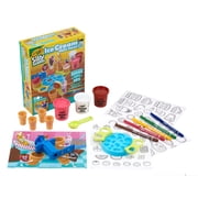 Crayola Silly Scents Ice Cream Toy, Kids Modeling Dough, Play Food Toy with Scented Markers, Gifts 4+