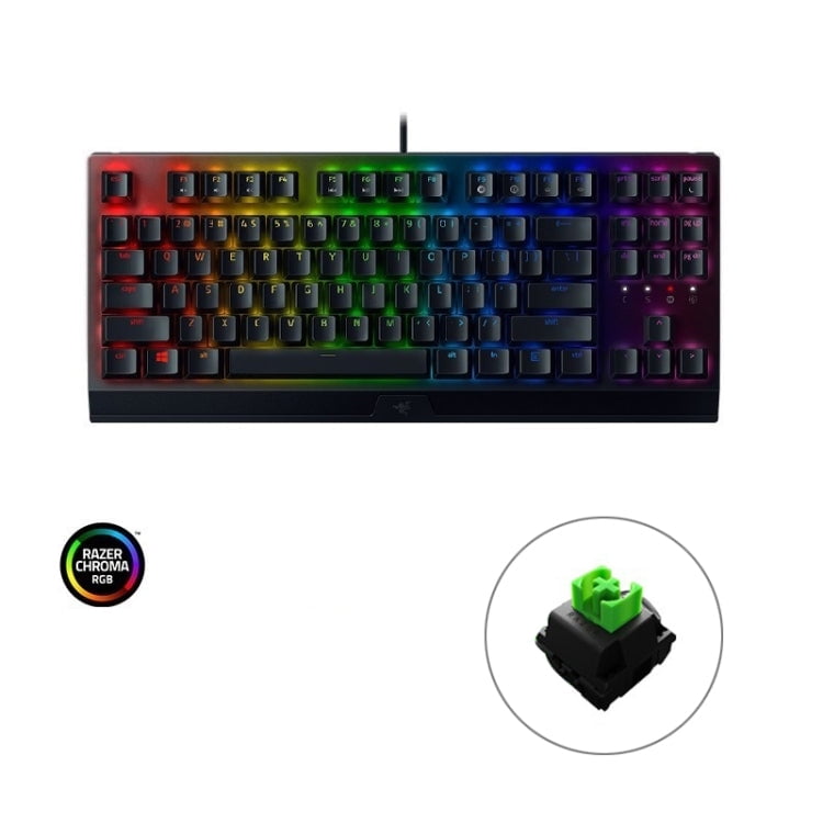 Razer BlackWidow V3 Tenkeyless RGB Lighting Wired Mechanical