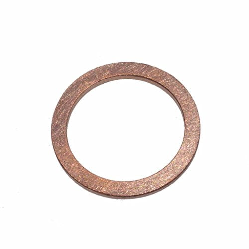 (50 Pack) M18 Copper Oil Drain Plug Washer Gasket Replaces 095003