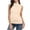 A-Beige, variant on Women's Sleeveless Tank Tops Turtle Neck Casual Tank Shirt Plain Tunic Blouse Stretch Loose Fitted Underwear Basic Tee Tops S-5X B-White