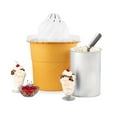 thumbnail image 4 of Nostalgia 4-Quart Swirl Cone Ice Cream Maker, Vanilla White, 4 of 4