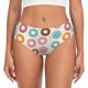 thumbnail image 1 of Balery Colorful Donuts Ropa Interior de Algodón para Mujer con Dibujo – Braguitas Cómodas y Elásticas, Estilo Clásico-XX-Large, 1 of 6