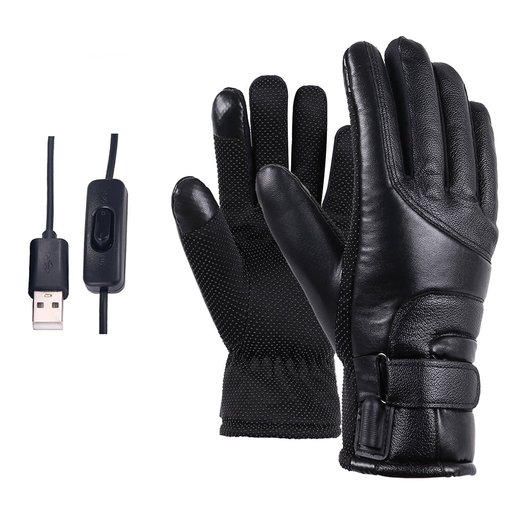 usb heated cycling gloves