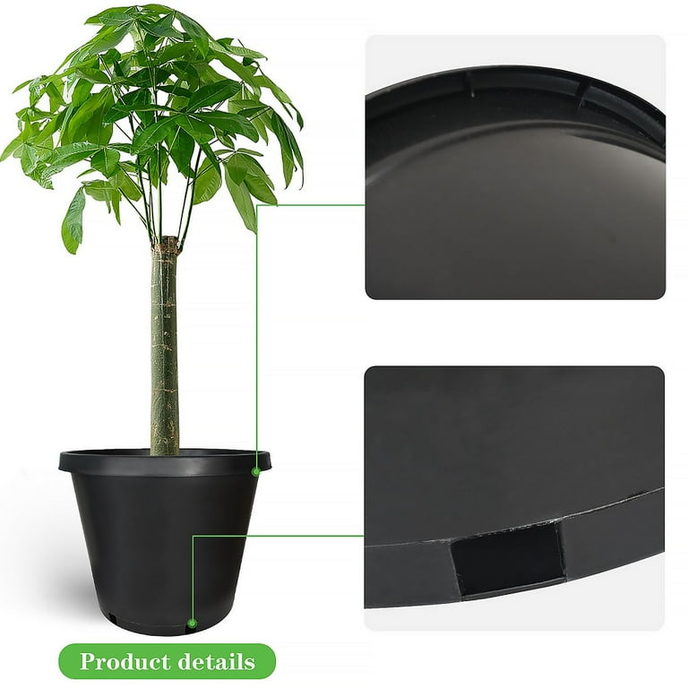 Walmart 15 Gallon Nursery Pots, Durable Plastic Garden Planter