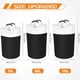 thumbnail image 2 of Cesto para ropa sucia, cestos de ropa sucia plegables, cesto para ropa sucia, resistente al agua con asas de aluminio protegidas con espuma para dormitorio universitario, familia, 90 l (negro), 2 of 5