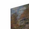 thumbnail image 2 of Luxe Metal Art 'Covered Bridge' by Bill Makinson, Metal Wall Art, 16"x12", 2 of 9