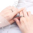thumbnail image 4 of 2Pieces/Set Couple Promise Rings Promise Rings Best Rings Friend, 4 of 8