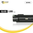 thumbnail image 2 of Toner Bank 1-Pack Compatible Toner for Dell 593-BBOW H625cdw H825cdw S2825cdn Printer Ink Replacement Home Office Black, 2 of 6