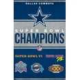thumbnail image 4 of NFL Dallas Cowboys - Champions 23 Wall Poster with Pushpins, 22.375" x 34", 4 of 4