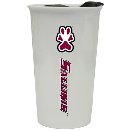 

Southern Illinois Salukis Double Walled Ceramic Tumbler
