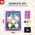 thumbnail image 2 of Juguetes Bean Bag Toss Game TOY Life Unicorn para niñas de 3 a 8 años, 2 of 9