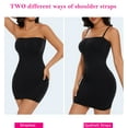 thumbnail image 4 of MANIFIQUE Strapless Shapewear Slip for Women Tummy Control Body Shaper Under Dress Seamless Lingerie with Removable Straps, 4 of 7