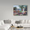 thumbnail image 3 of Trademark Fine Art 'Lakeside Morning' Canvas Art by Barbara Mock, 3 of 3