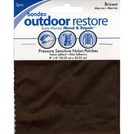 Outdoor Nylon Patch, Brown