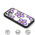 thumbnail image 2 of Compatible with iPhone 13 case Soft TPU Glossy Flower Pattern Phone Case for Women and Girls, 2 of 5