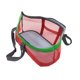 thumbnail image 2 of Bolsa de transporte para mascotas, bolso para perros, bolso para mascotas, diseño de malla transpirable para mascotas pequeñas rojo verde, 2 of 9