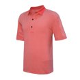 thumbnail image 1 of Monterey Club Men's Vapor Pinstripe Jersey Golf Polo Shirt #3632, 1 of 2