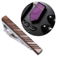 thumbnail image 6 of Men Tie Bar Clip Metal Walnut Necktie Clips for Daily Life Suit Shirt, 6 of 8