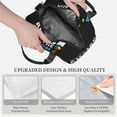 thumbnail image 5 of Hirioo I Love With Autism To The Moon And Back for Crossbody Lunch Box for Women Men with Adjustable Shoulder Strap for School, Work and Travel, 5 of 9