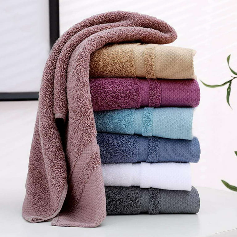 Bobasndm Thicken Towel Soft Comfortable Soft Pure Cotton Towel Super  Absorbent Cozy for Home