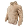 thumbnail image 4 of Chiccall Mens Fleece Hoodies Warm Comfy Fuzzy Hooded Pullover Sweatshirts with Pocket, 4 of 8