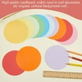thumbnail image 6 of 100Pcs 3.9 Inch Round Cutouts Paper Classroom Paper Cutouts Circle Assorted Colorful Dots Bulletin Board Classroom Cut Outs DIY Craft Decoration, 6 of 6