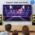 thumbnail image 4 of UVOOI 4K DisplayPort-DP to HDMI Cable 35FT, Display Port to HDMI Cable 35 Feet Adapter, 4K&3D, Video/Audio, 10.67M, 4 of 4