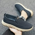 thumbnail image 5 of Mens Loafers Canvas Slip On Shoes Sneakers, Comfortable Non-Slip Orthopedic Mens Casual Shoes, Outdoor Lightweight Working Driving Walking Casual Shoes for Men, 5 of 7