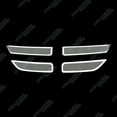 thumbnail image 2 of APS Compatible with Dodge Journey 2011-2020 Main Upper Stainless Steel Chrome Mesh Front Grill Grille Insert D76876T, 2 of 3