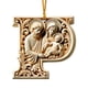 thumbnail image 2 of Adornos Navideños Colgantes con 26 Letras para Árbol de Navidad, Adornos Navideños Personalizados para Hacer Tú Mismo, Decoración Navideña, Decoración Colgante para Árbol de Navidad., 2 of 3