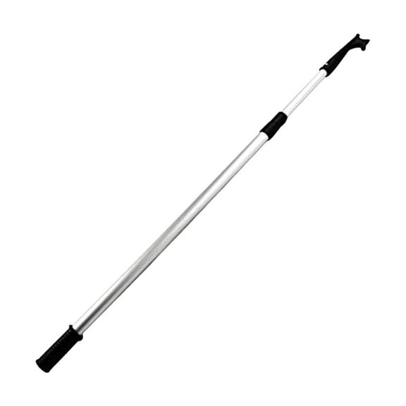 MARINE CITY 3-Step Telescoping Boat Hook, Durable Anodized Aluminum, Floating Design, Adjustable 42 to 92, for Boats, Marines, Yachts, Kayaks Pack of 1