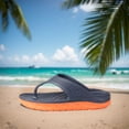 thumbnail image 3 of Chanclas para hombre con soporte para el arco, zapatillas cómodas de secado rápido para la playa de verano al aire libre, 3 of 8