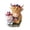 B, variant on Home Decor Patriotic Cow Figurine Independence Day Desktop Animal Sculpture 4th of July Decorative Tabletop Ornament for Living Room Nightstand Bookshelf Window 1776-2026 USA 250th Anniversary