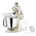 thumbnail image 3 of KitchenAid KSM150PSAC Artisan Series 5-Qt. Stand Mixer with Pouring Shield - Almond Cream (Used), 3 of 4